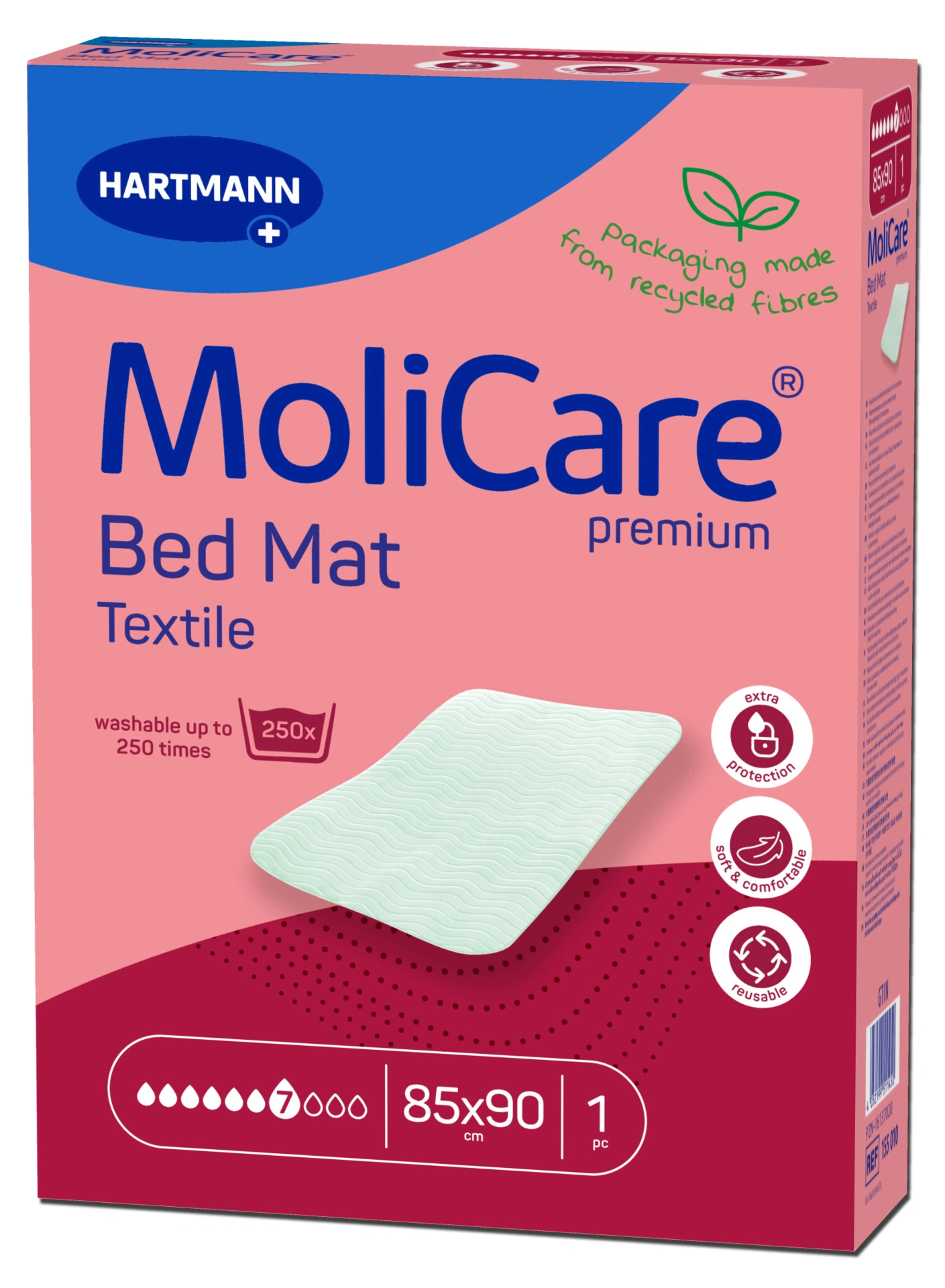 MoliCare Premium Bed Mat Textile 7 Tropfen 1 Stück