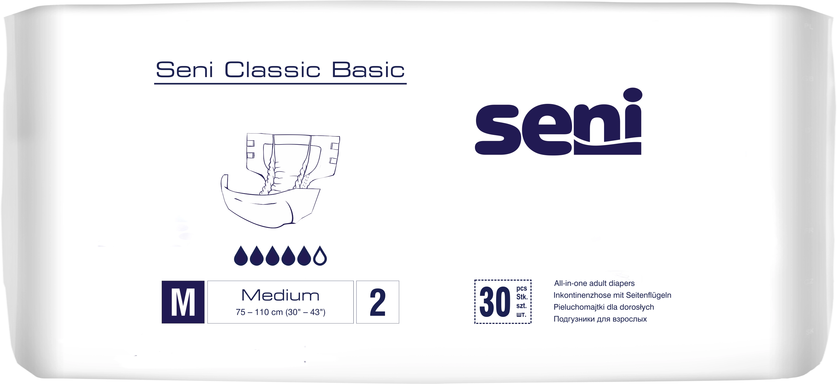 Seni Classic Basic Medium 30 Stück