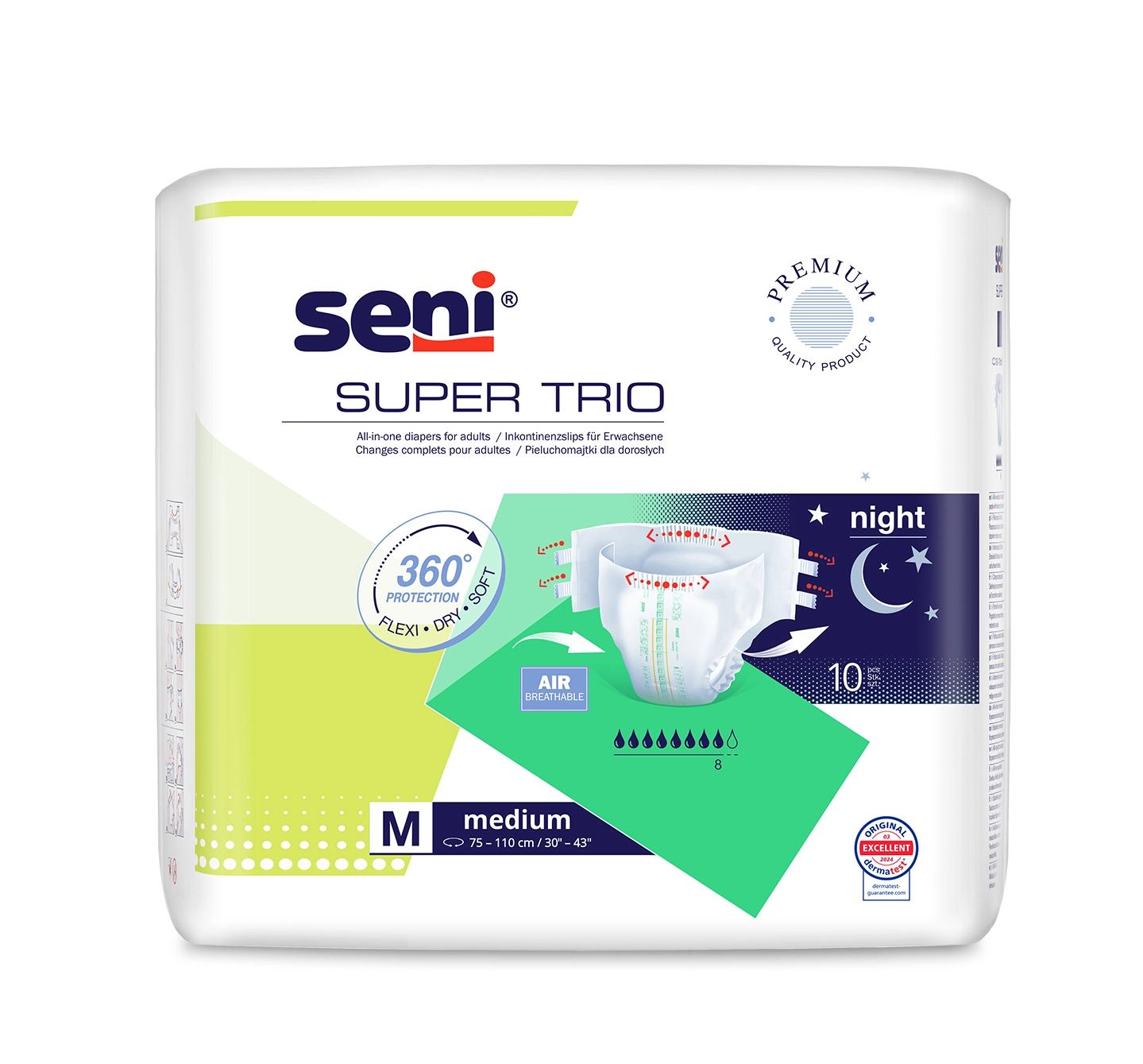 Super Seni Trio Medium 10 Stück