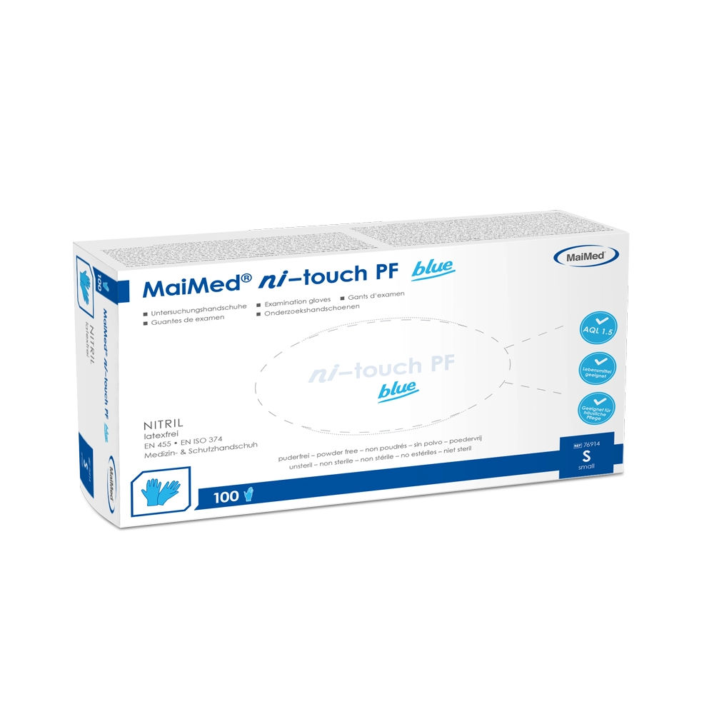 MaiMed Ni-Touch Nitrilhandschuhe Small 100 Stück