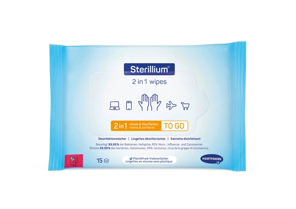 Sterillium 2in1 Wipes 15 Stück