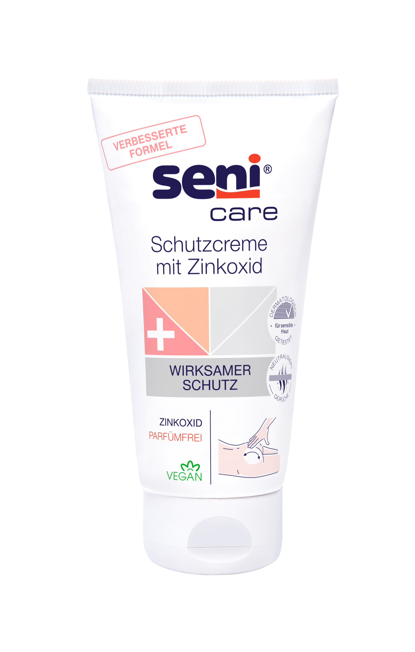 Schutzcreme mit Zinkoxid
