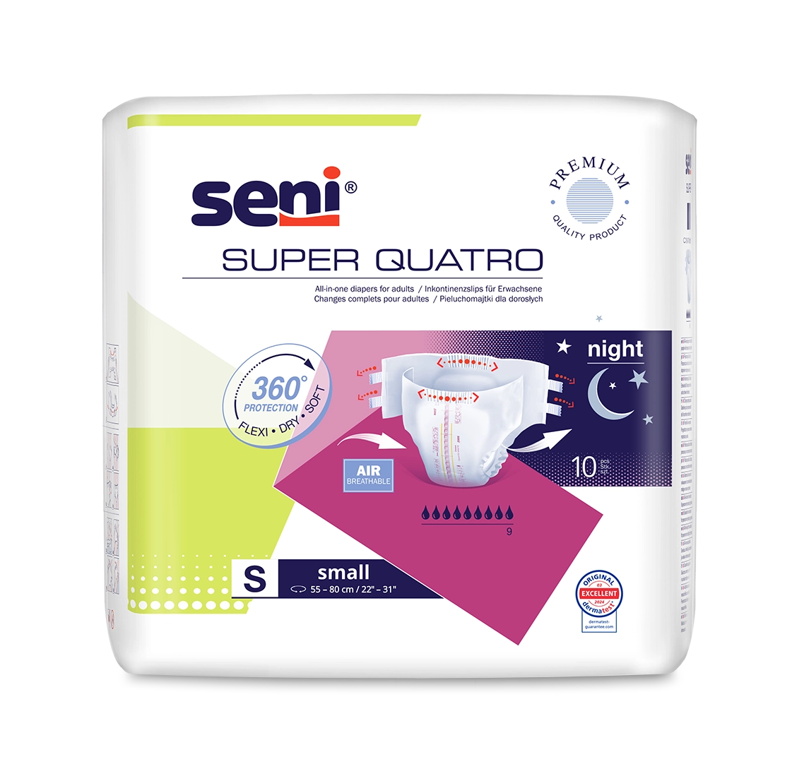 Super Seni Quatro Small 10 Stück