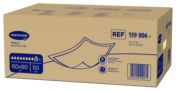 MoliCare Bed Mat Eco 9 Tropfen 5 Stück