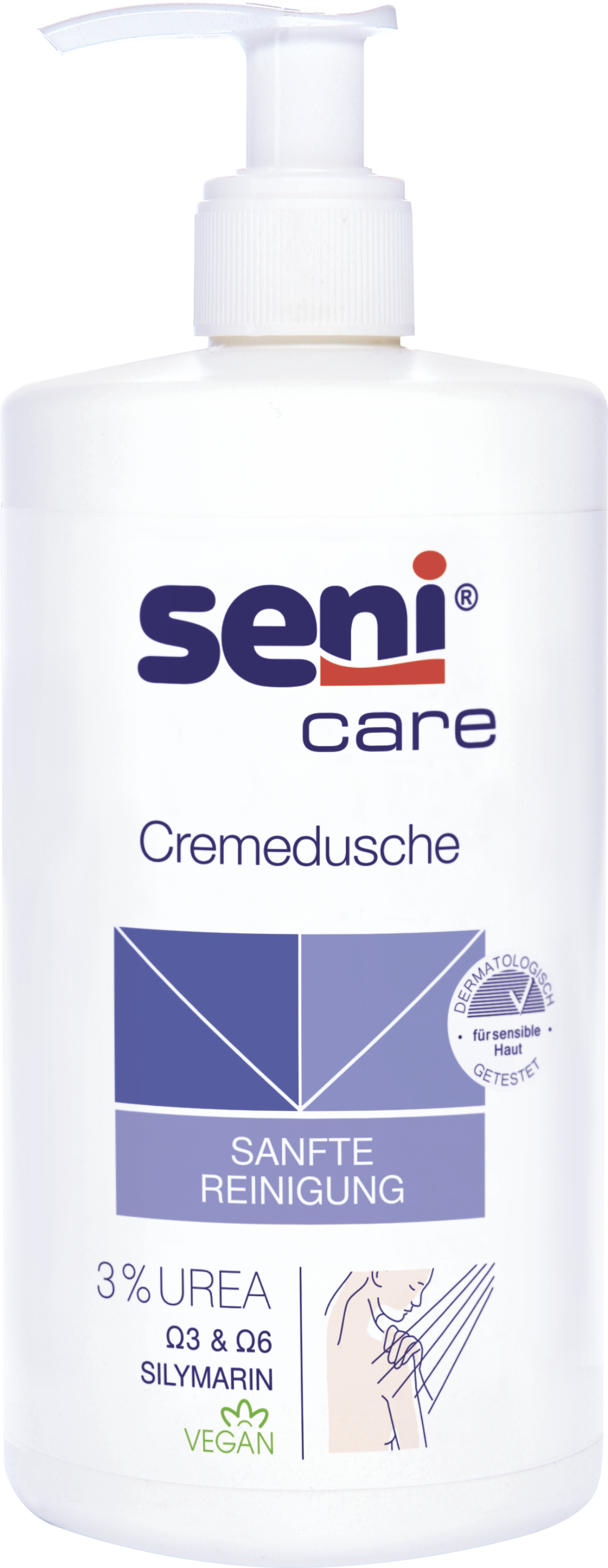 Cremedusche, 3% Urea