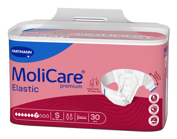 MoliCare Premium Elastic 7 Tropfen S 30 Stück