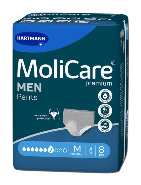 MoliCare Premium Men pants 7 Tropfen Medium 8 Stück