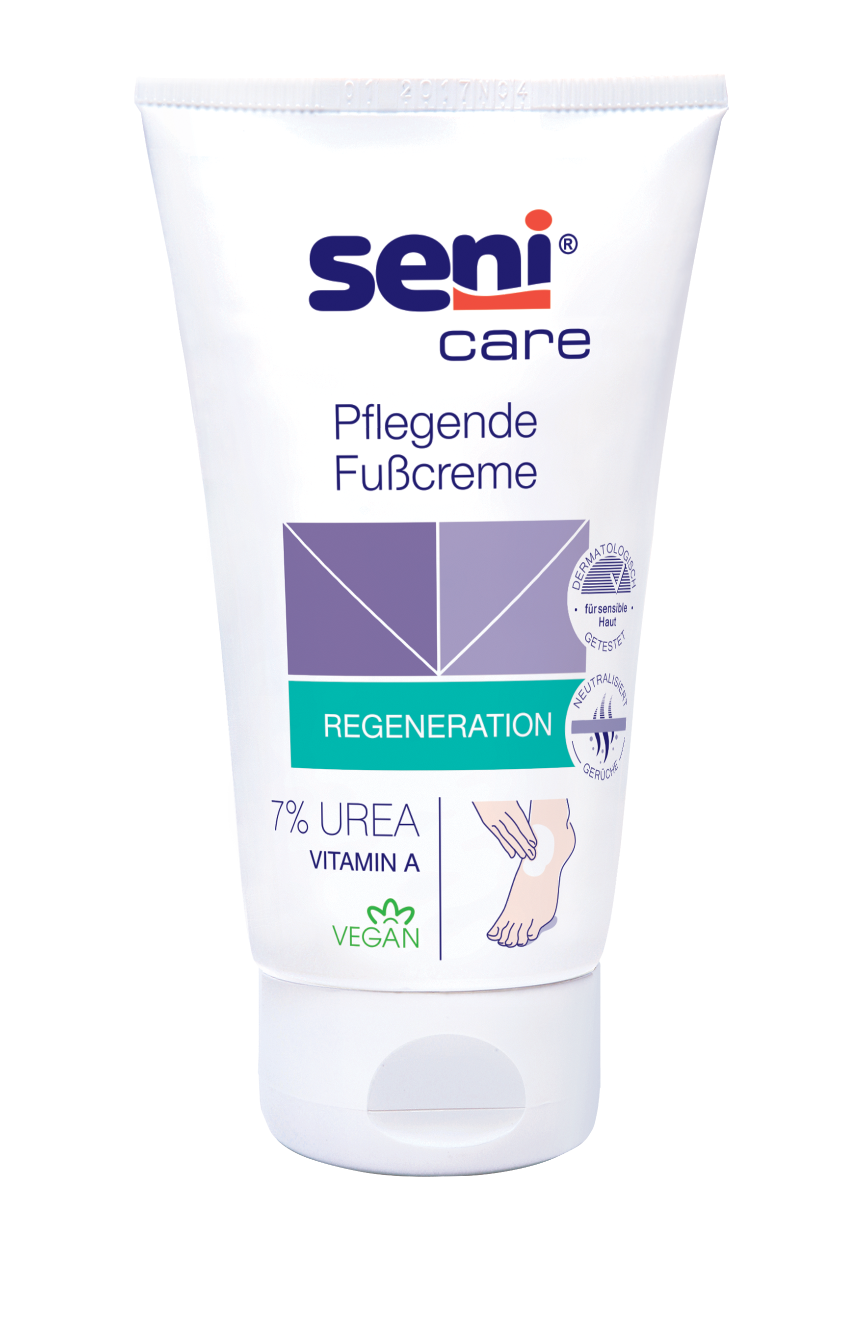 Pflegende Fußcreme, 7% Urea