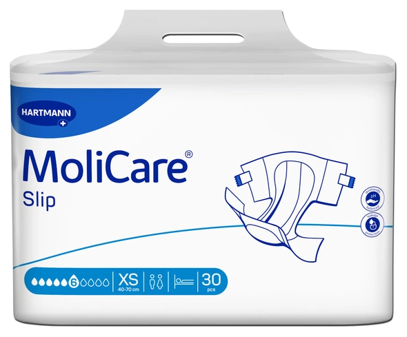 MoliCare Slip extra+ 6 Tropfen XS 30 Stück