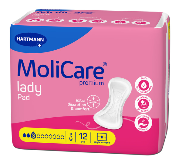 MoliCare premium lady pad 3 Tr. 12 Stück