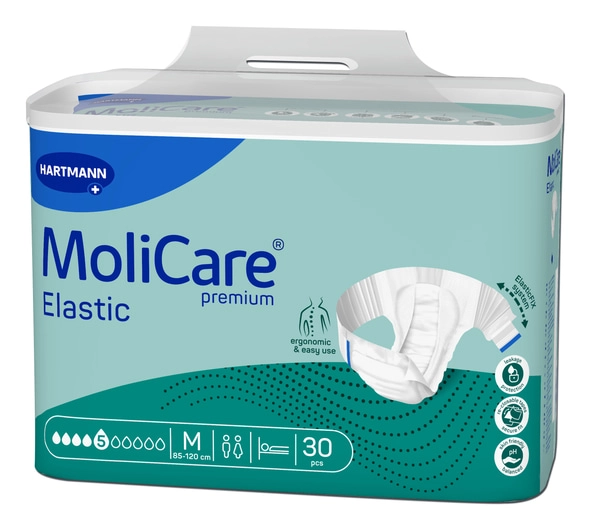 MoliCare Premium Elastic 5 Tropfen M 30 Stück