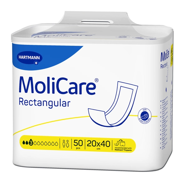 MoliCare Rectangular 3 Tropfen 50 Stück